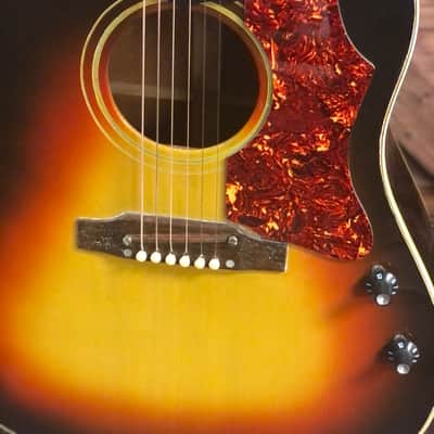 Gibson J160E John Lennon Model, 1970, Sunburst (refinsihed) image 6