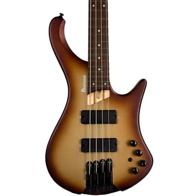 Ibanez EHB600 Ergonomic Headless 4-String Bass Charred Champagne Burst Matte image 1