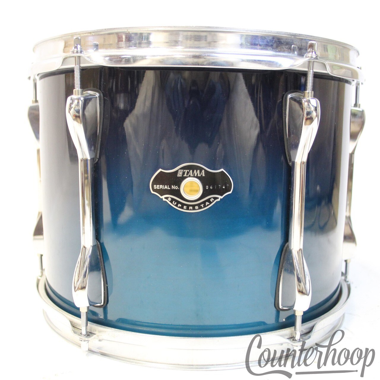 Tama 12x9" Superstar "Ocean Fade Lacquer" Rack Tom Drum 6Ply 6mm Birch/Basswood — main photograph