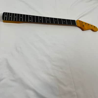 Stratocaster Neck Stainless Steel Frets Compound Radius Fits Fender Strat image 2