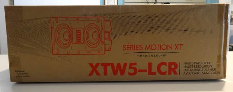 Martin Logan XTW5-LCR (New In Box) - White/Paintable image 1