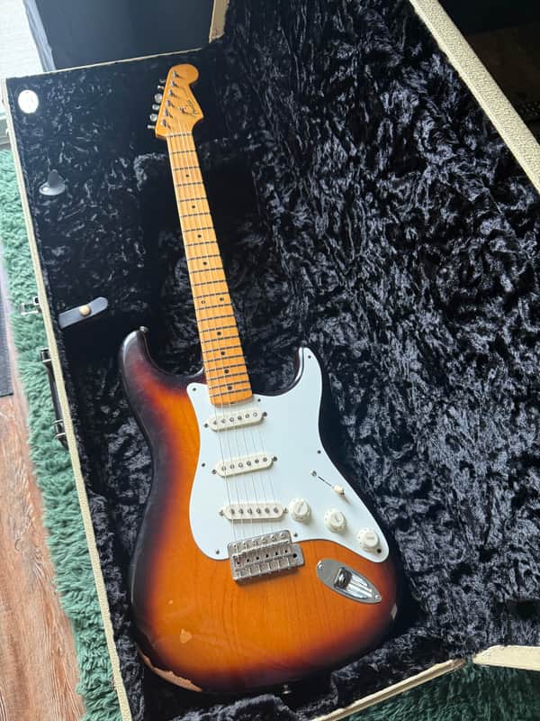 Fender Eric Johnson Signature Stratocaster - Sunburst (Aperio Stainless Refret & Callaham Bridge) image 1