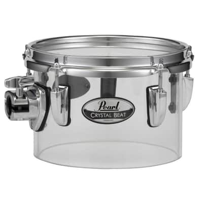 Pearl Crystal Beat 8"x5.5" Single-Headed Tom Ultra Clear image 1
