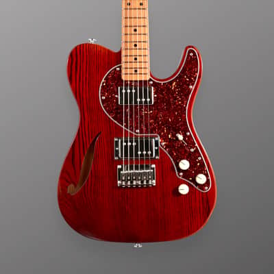 CP Thornton Thinline - 2024 - Translucent Brown w/ Enhanced Pores. Righteous Sound Pickups, Splittable WRHB Set. **MINT** (Authorized Dealer) image 4