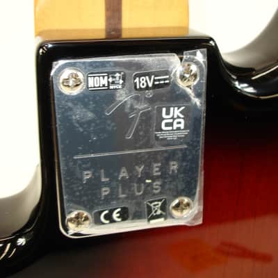 2022 Fender Player Plus Precision Bass, Pau Ferro Fingerboard, 3-Color Sunburst image 11