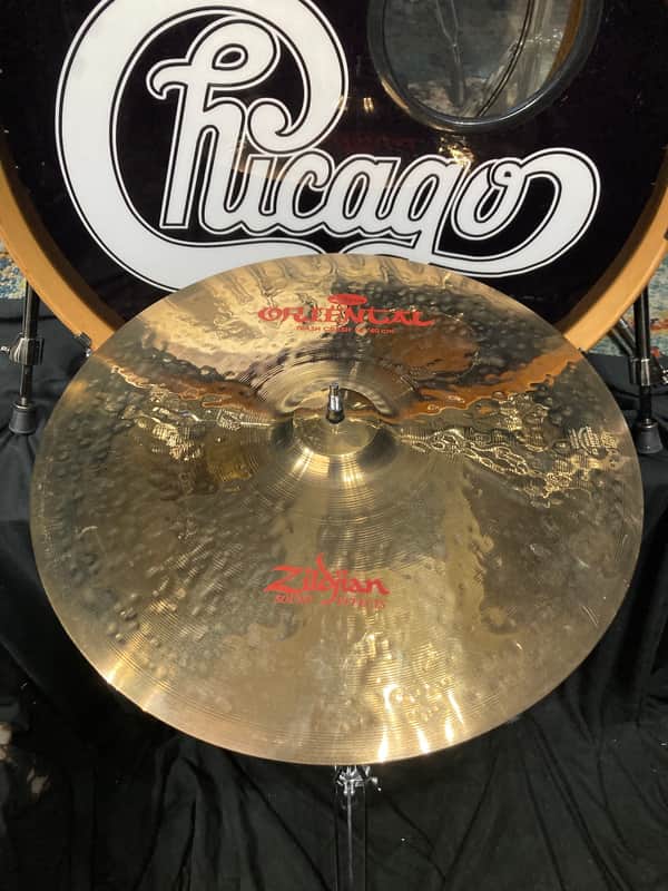 Tris Imboden's, Chicago, Zildjian - 16" Oriental Series, Trash Crash Cymbal, 960g image 1