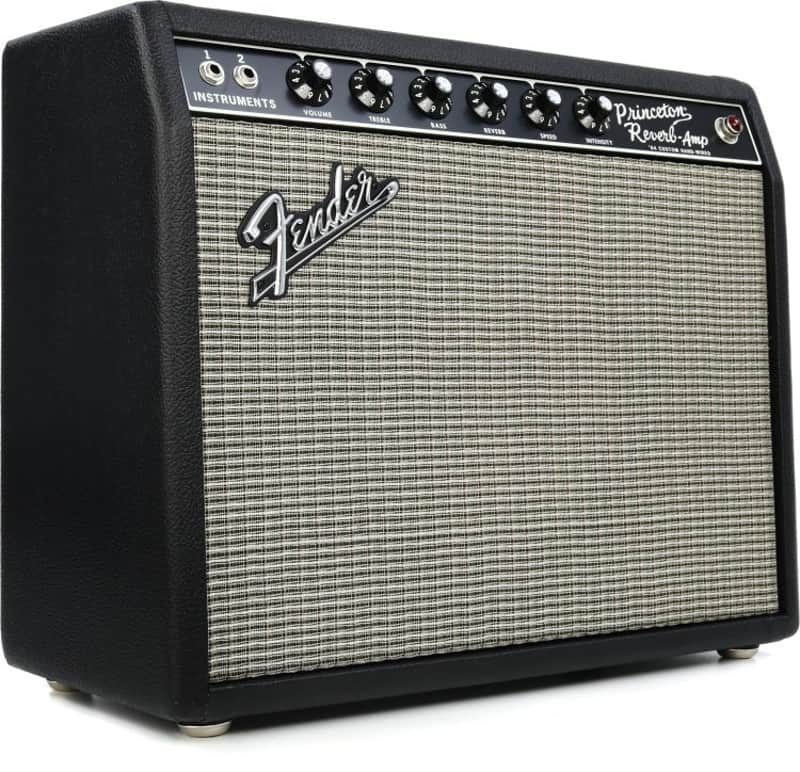 Fender '64 Princeton Reverb 1x10-inch 12-watt Tube Combo Amp (PrinceRev64d4) image 1
