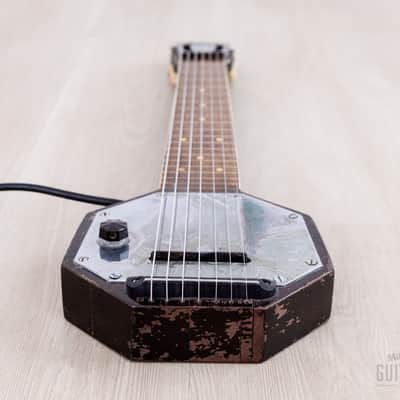 1930s AudioVox 7-String "Frying Pan" Vintage Lap Steel w/ Case, Seattle-Made, Paul Tutmarc image 8