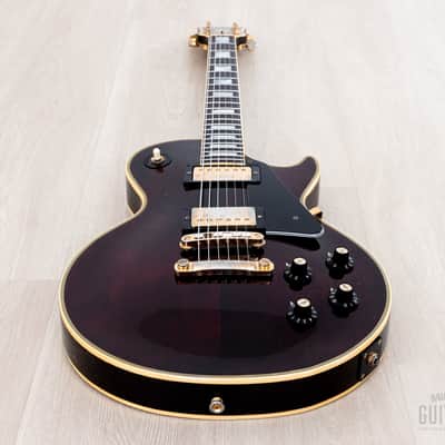1976 Greco EG1000 Custom Wine Red, 100% Original w/ Maxon U-3000, Case image 10