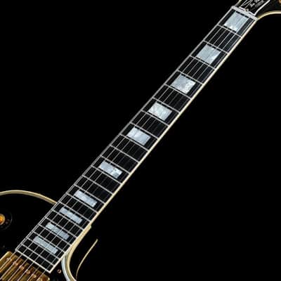 Gibson Custom Shop Murphy Lab 1957 Les Paul Custom Reissue 3PU Bigsby Light Aged Ebony [751333] (08/12) image 10