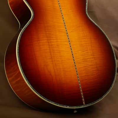 2017 Gibson SJ-200 Custom Vine Autumn Burst Acoustic Guitar J-200 image 9