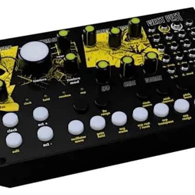 Cre8Audio West Pest Semi-Modular West Coast Style Desktop Synthesizer 2022 - Present - Black image 4