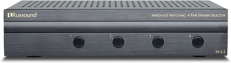 Russound - SS4.2 - 4-Pair Single Source Impedance Matching Speaker Selector image 1