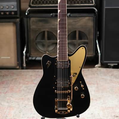 Duesenberg Falken Electric Guitar - Matte Black with Hardshell Case image 2