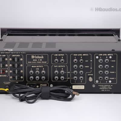 MCINTOSH C28 Vintage Stereo Preamplifier – Professionally Restored – 1-Year Warranty image 16