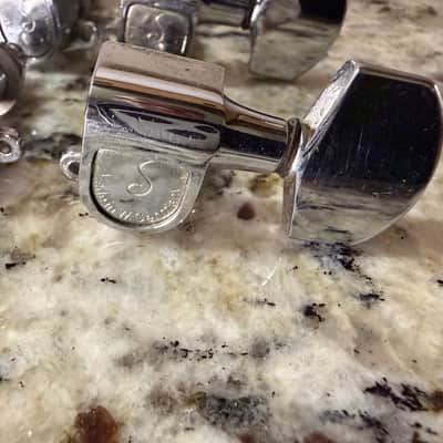 Schaller 3x3 Tuners 80s-90s - Chrome image 2