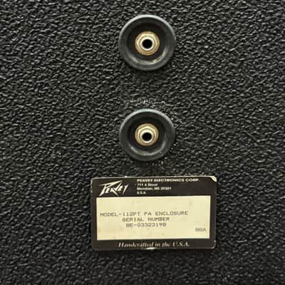 3 Vintage Peavey 112PT & Model 210 PA Speaker Cabinets 1980s image 2