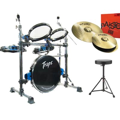 Traps A400 Acoustic Drum Kit With Paiste 101 Cymbals, Throne and Sticks image 1