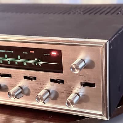🎶✨ Sansui 1000A Tube AM/FM Stereo Receiver — Serviced & Cleaned by Cove Electronics, Fully Tested Working, w/ Original Tube Cage (7591 Output) image 5