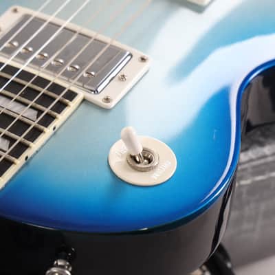 Gibson Les Paul Robot Blue Silverburst Limited Edition 2007 image 6