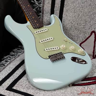 Fender Custom Shop Vintage Custom '59 1959 Hardtail Stratocaster Time Capsule Package Faded Aged Sonic Blue 7.35 LBS image 7