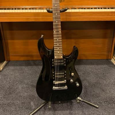 Schecter Omen-6 2001 - 2002 - Gloss Black image 1