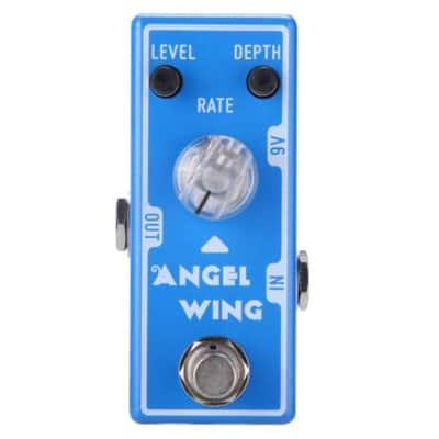 Tone City TC-T11 Angel Wing Chorus Boss C2 Style Effect Pedal + Mooer PDC-3L Cable USA Ships Free image 2