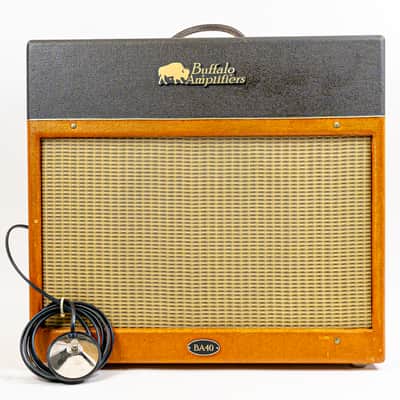 Buffalo Amplifiers BA40 *Rare* Boutique Guitar Combo Amp w/ Dual 6V6, Tube Rectifier,  Built-In Tremolo image 1