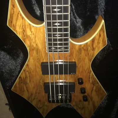 BC Rich Warlock 2014 5 string Paulo Gregoletto Spalted maple ** Holidays Sale ** image 2