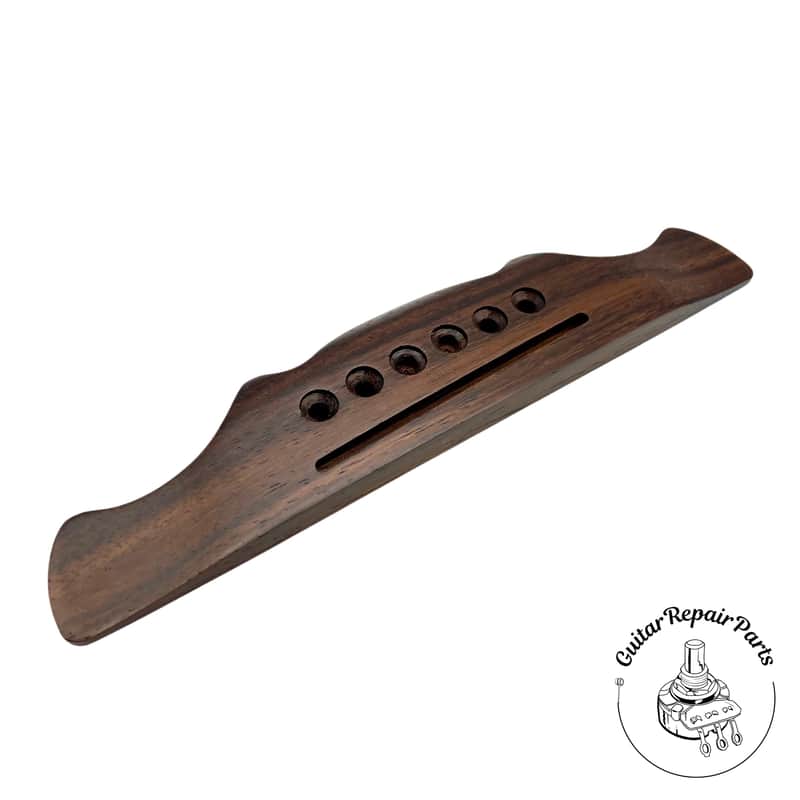 Alvarez Acoustic Guitar Bridge, Right-handed, 6 String - Rosewood image 1