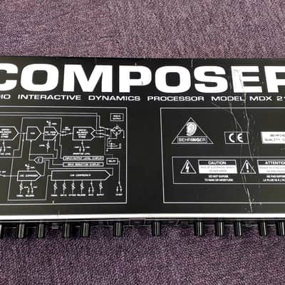Behringer Composer MDX2100 Rack Mountable Dynamics Processor 1990s image 4