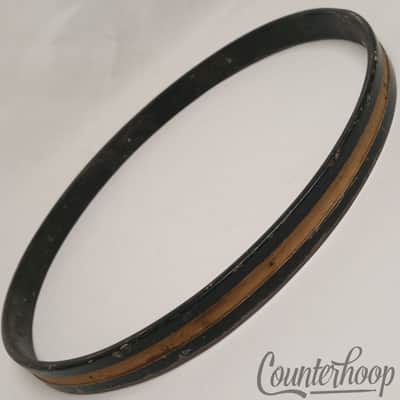 Gretsch 14"3-Ply Maple Wood Hoop/Rim Snare Drum Resonant Vintage 40s Black 8Lug image 1