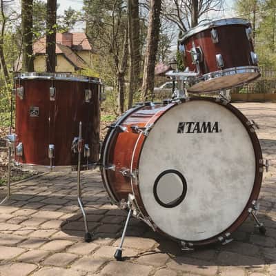 Tama Superstar 80s in Super Mahogany image 7