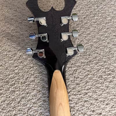 1999 B.C. Rich Warlock Acrylic Clear “Smoke” with Original Hardshell Case image 9