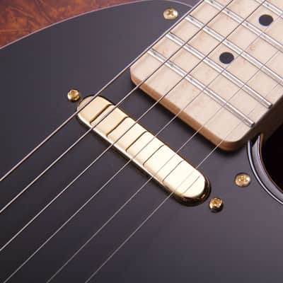 Michael Kelly Guitars Ele Gtr Custom Collection 50 Burl Burst S/s Mplfb,  MK50CBBMRN image 9