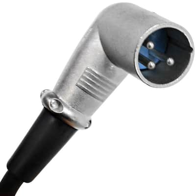 Seismic Audio - 50' XLR Right Angle Microphone Cable - 50' Foot Mic Cord - NEW image 3