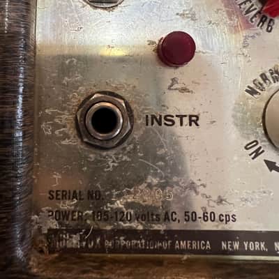 Vintage 1960’s Multivox Corp Premier 90 Tube Reverberation Unit~Spring Reverb~Rare~NOW @NEW REDUCED PRICE! image 10