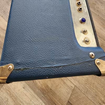 Blue Fender Deville Guitar Amp 212 tube Amp 212 Tube amp 2000's image 4