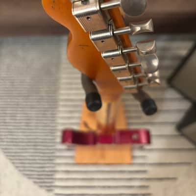 Fender Telecaster 1961 GLAS Custom Relic 8lb With G&G Custom Relic Tweed image 19