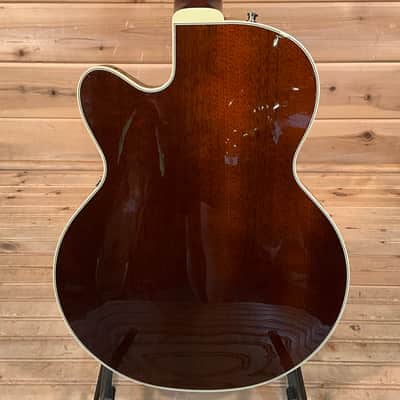 Gretsch Limited Edition Falcon Center Block Jr. with Bisgby Electric Guitar - Roundup Orange image 4