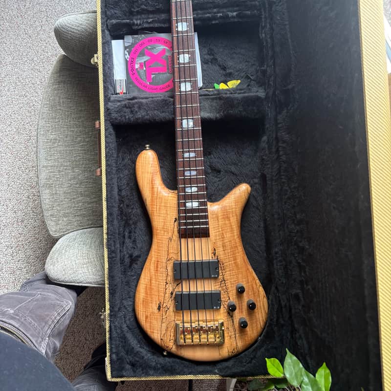 2015 Spector Euro 5 Natural Matte Spalted Maple