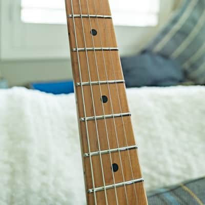Suhr Modern Plus HSH with Roasted Maple Fretboard - Bengal Burst image 6