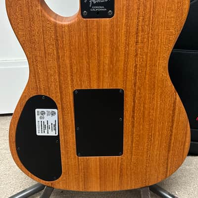Fender American Acoustasonic Telecaster Acoustic Electric Guitar - Steel Blue image 4