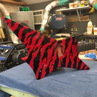 the "PROWLER-BAT" Bengal Edge Custom Guitar PRE-BUILD Hand Crafted In AMERICA by Black Diamond image 1