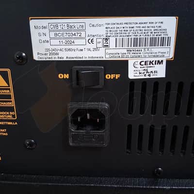 Markbass CMB 121 Black Line image 8