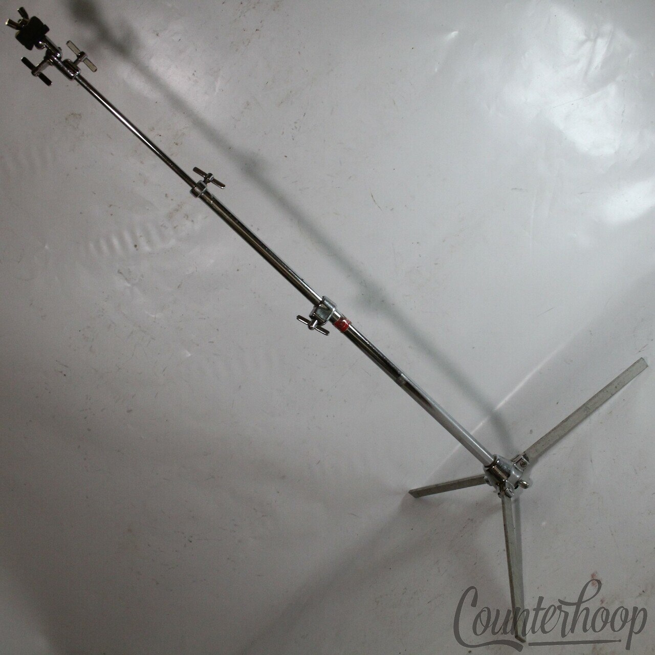 Slingerland Buddy Rich Cymbal Stand Flat/Flush-Base Vintage 60s-70s Chrome USA* — main photograph