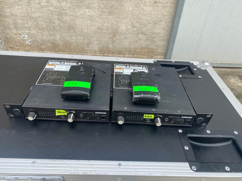 Set 6 Shure PSM600 + combiner + antenna + caricabatterie image 1