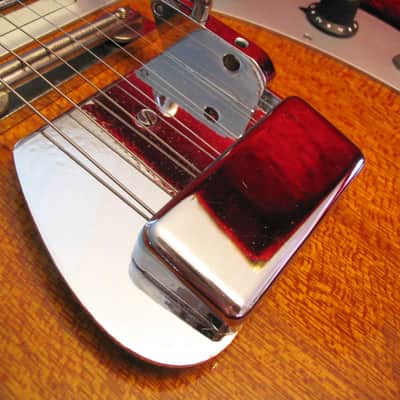Teisco YG-6 1964 Tobacco Burst Electric Guitar image 11