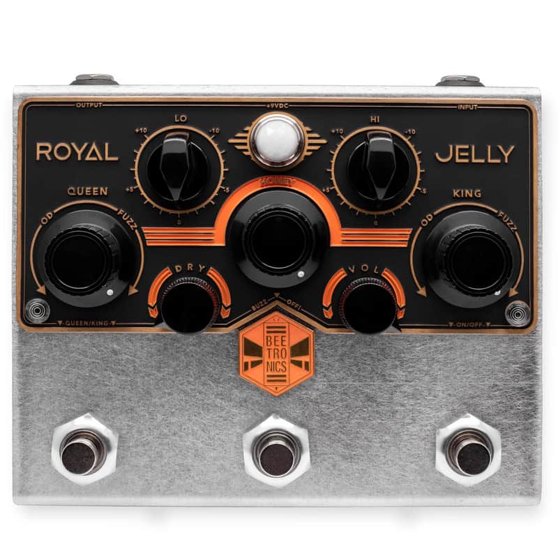 Beetronics Royal Jelly Fuzz/Overdrive Blender Pedal image 1