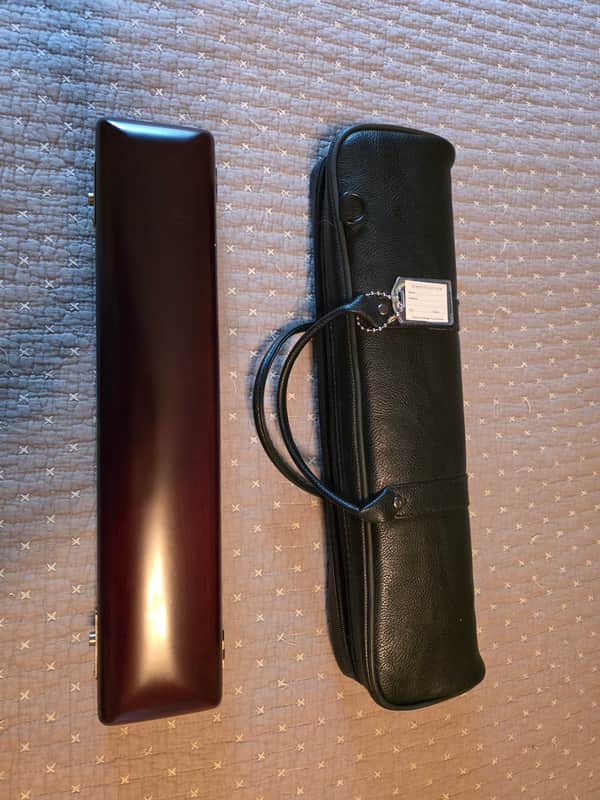 Kessler Kessler Custom Artist Series Flute, open holes, low B foot ~2013 - Japanese Nickel/Silver image 1